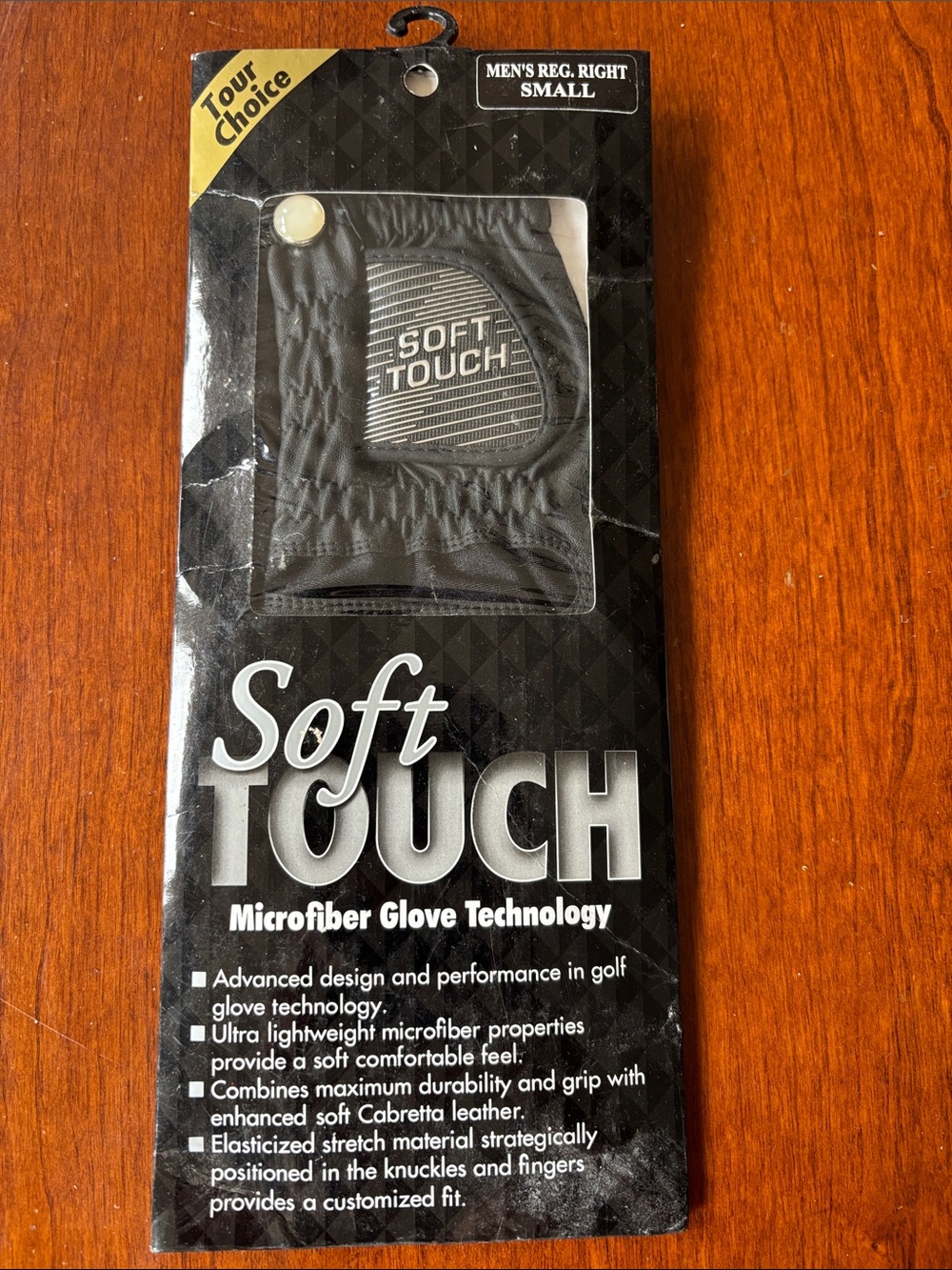 Men’s Right-Hand Small Golf Glove - Black